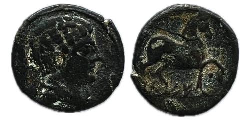 118   -  Kese. Semis. Mitad. 220-200 a.C. Tarragona. (Acip-1152). (MIB-46/044)