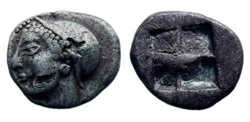 14   -  Jonia Phokaia. Trihemiobolo. 521-478 a.C. (Sng Cop-389/393)