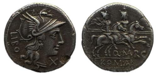 148   -  Marcia. Q. Marcius Libo. Denario. 148 a.C. Roma. (Ffc-848). (Craw-215/1). (Cal-932).