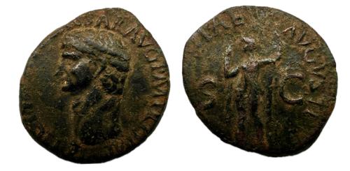 163   -  Claudio I. As. 41-50 d.C. Roma. (Ric-95). (Bmcre-140).