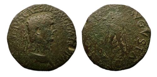 165   -  Claudio I. Sestercio. 42 d.C. Roma. (Spink-1854). (Ric-115)