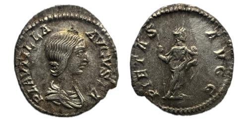 194   -  Plautilla. Denario. 202-205 d.C. Roma. (Ric-IV 367). (Bmcre-422).