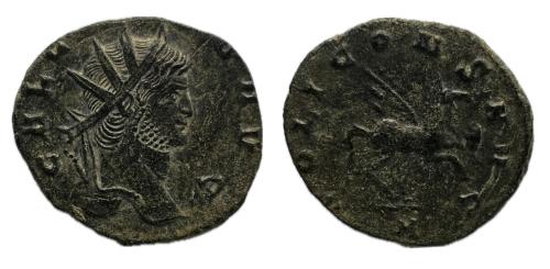 214   -  Galieno. Antoniniano. 253-268 d.C.Roma.( MIR 712b; RIC 283)