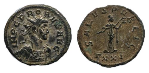 217   -  Probo Antoniniano. 279 d.C. Ticinum, (RIC V.2 556;)