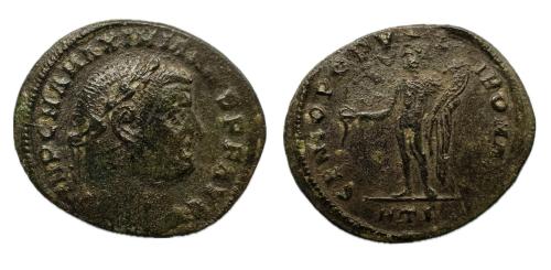 222   -  Maximiano Hercúleo. Follis. 286-305 d.C.Heraclea (Ric-17b)