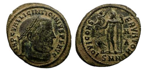 224   -  Licinio I. Follis. 311 d.C .Nicomedia (Spink-15215). (Ric-69a).