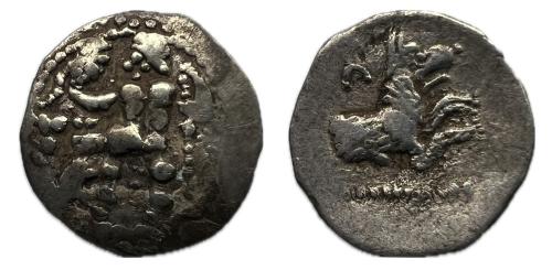 23   -  Lykaonia. Laranda. Óbolo. 324-323 a.C. (Sng Francia-444).