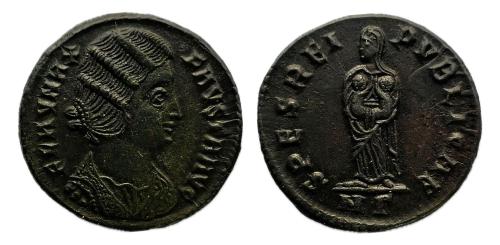 230   -  Fausta. Follis. 324 - 326 d.C.Nicomedia (150 RIC.)