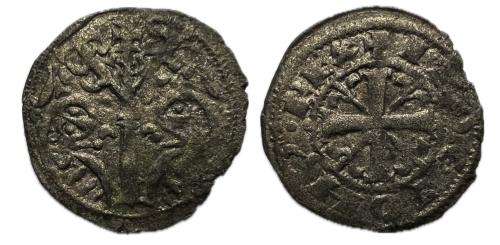 273   -  Reino de Castilla y León. Alfonso IX (1188-1230). Dinero. (Bautista-247). Ve.