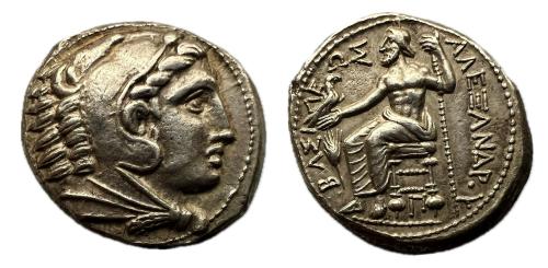 29   -  Reino de Macedonia. Alejandro III Magno. Tetradracma. 322-320 a.C