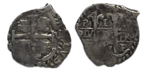 333   -  Carlos II (1665-1700). 1 real. 1685. Potosí. VR. (Cal-278)