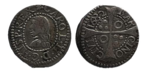 335   -  Carlos II (1665-1700). 1 croat. 1682. Barcelona