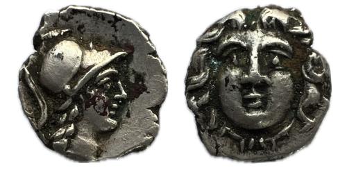 51   -  Pisidia Selge. Obolo. 350 a.C. (SNG de Aulock 5278).