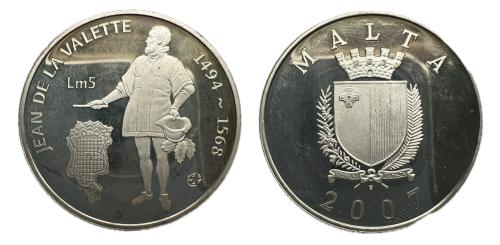 533   -  Malta. 5 liri. 2007. (Km-123).